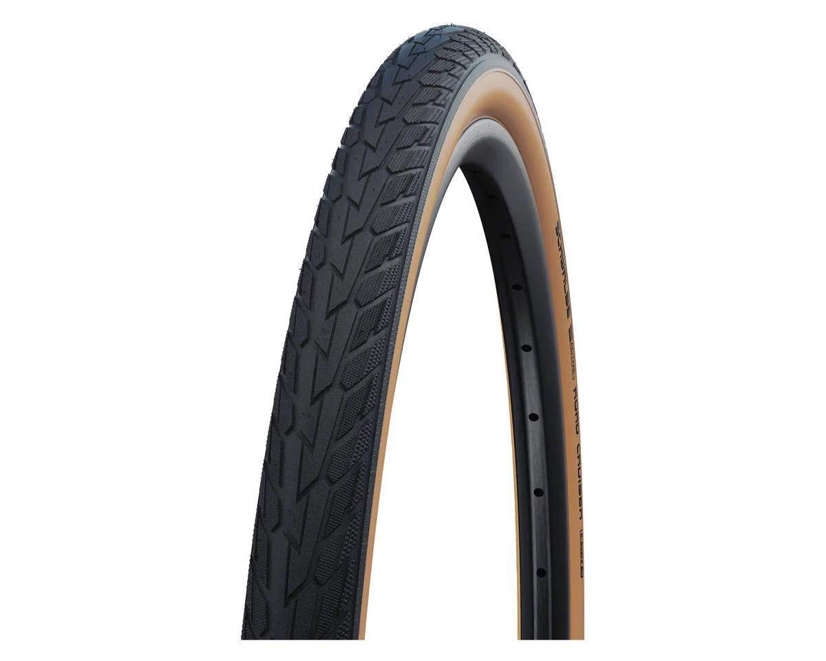 Schwalbe Road Cruiser Tire (Gumwall/Black) (26") (1.75") (Wire Bead) (Green/K-Guard)
